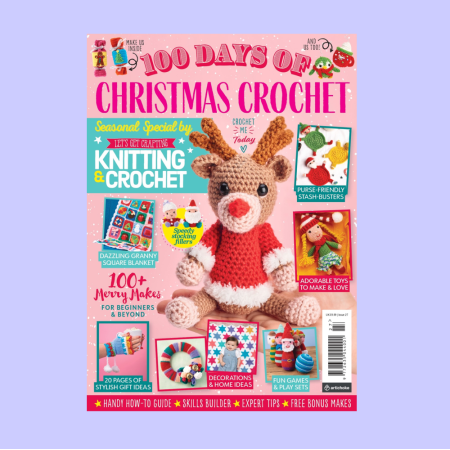 100 Days of Christmas Crochet Bonus Patterns Templates Issue 27 Knitting Pattern