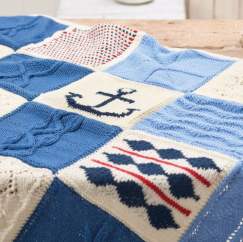 Nicely Nautical Knitalong Blanket Part Three Knitting Pattern