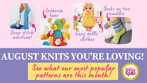 Our 15 Most Popular Knitting Patterns in August 2020