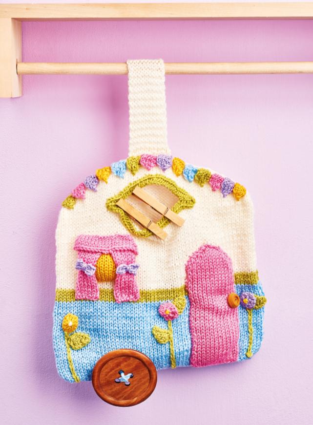 crochet peg bag pattern