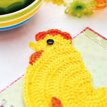 Chicken Coaster Crochet Patterns Let s Knit Magazine