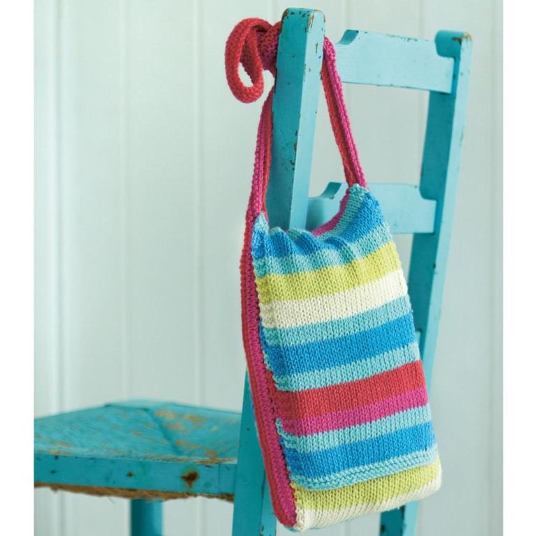 Easy Shoulder Bag Knitting Patterns Let's Knit Magazine