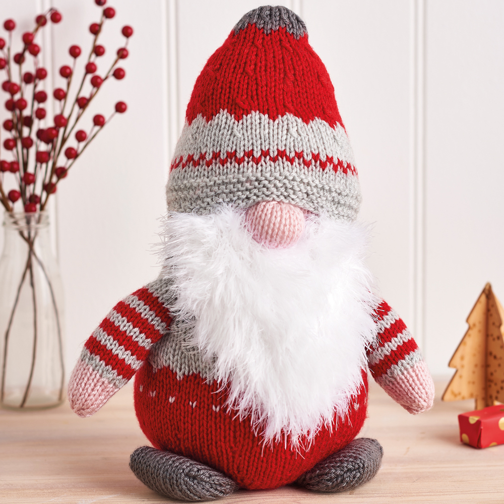 Christmas Scandi Gnome Gonk Knitting Patterns Let s Knit Magazine