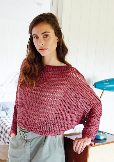 Rowan Summer Jumper | Free Knitting Patterns | Let's Knit ...
