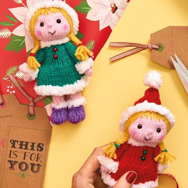 Knitted Christmas Dolls | Knitting Patterns | Let's Knit Magazine