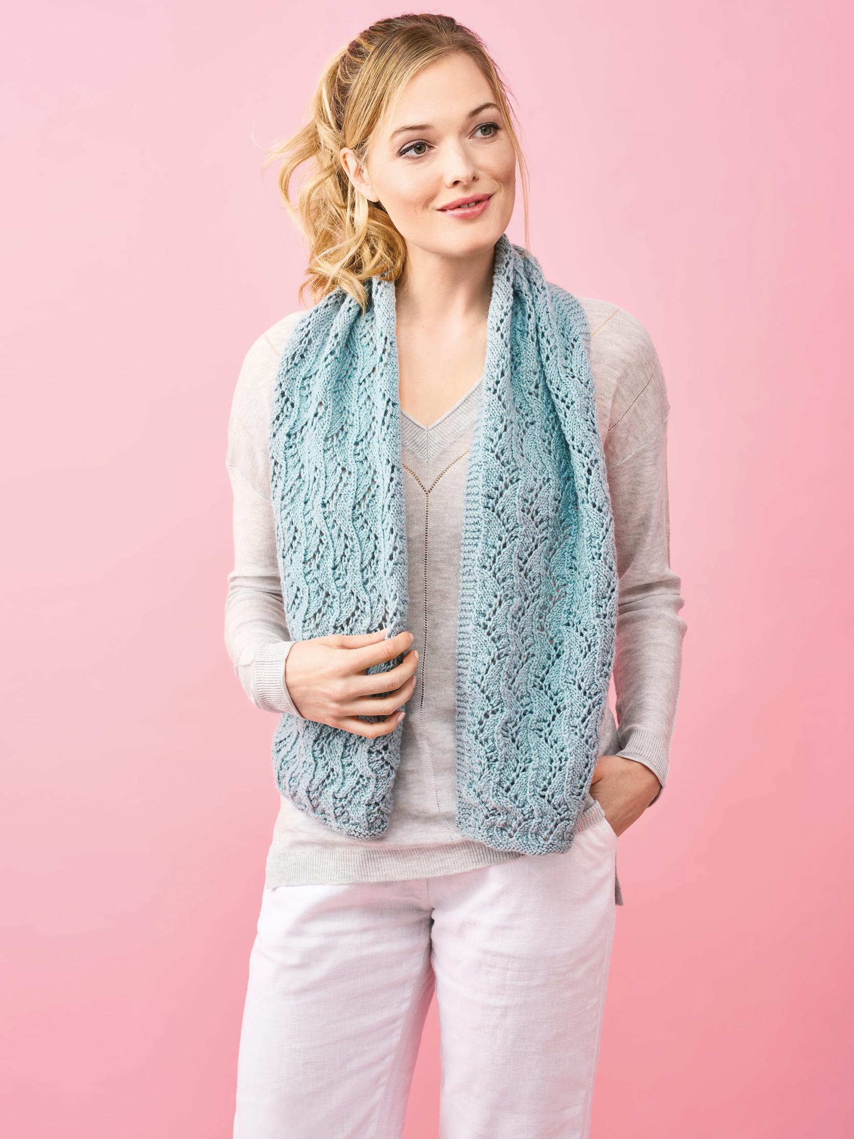 Learn to Knit A Lace Wrap | Knitting Patterns | Let's Knit Magazine