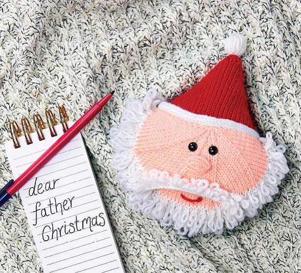 Santa Cushion | Knitting Patterns | Let's Knit Magazine