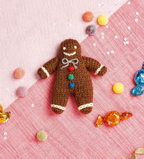 Gingerbread Knit Christmas Leggings