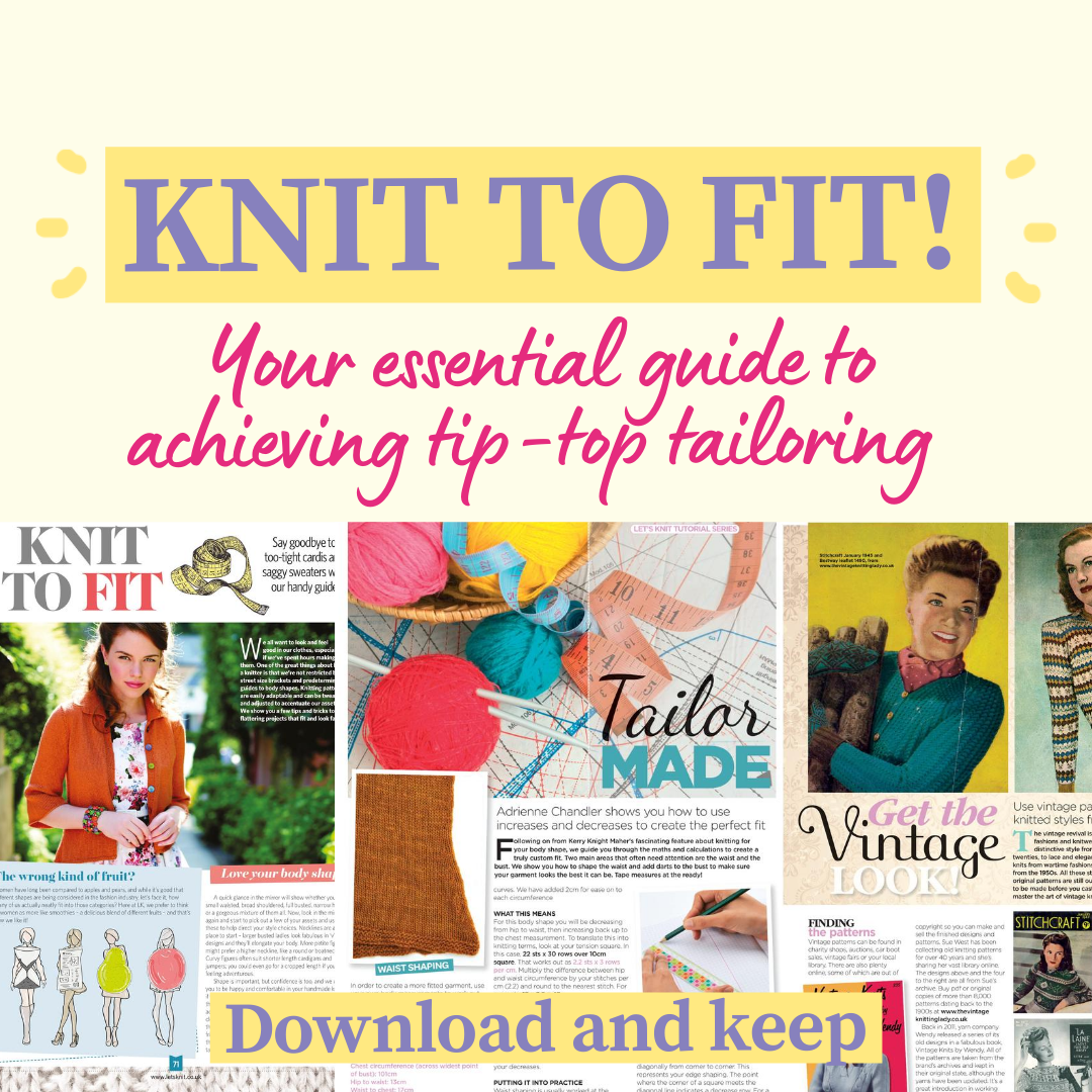 Finding the fit for your knits