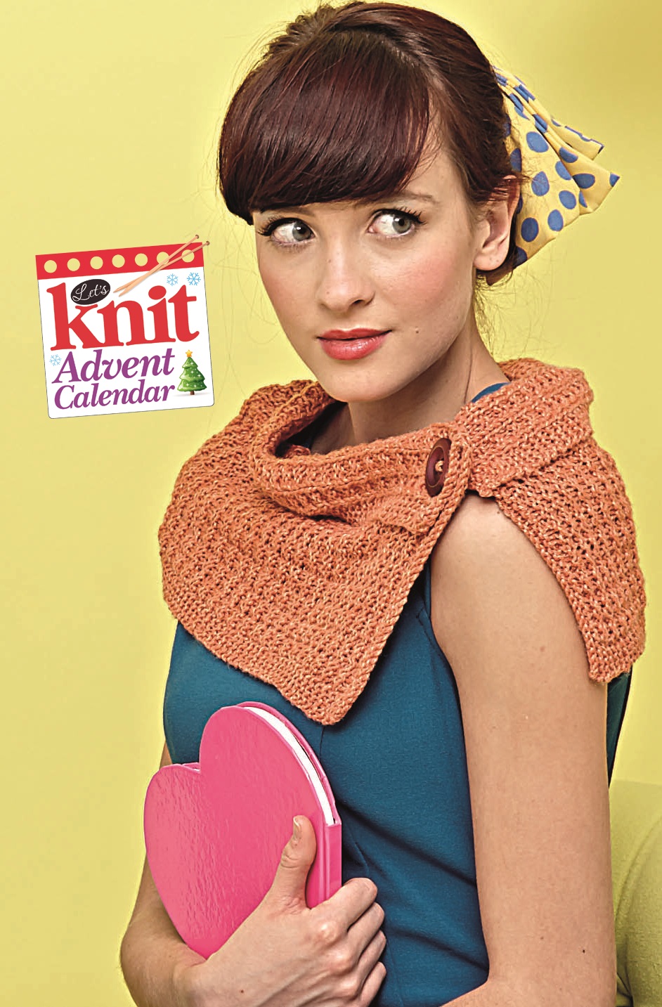 Simple capelet Knitting Patterns Let's Knit Magazine