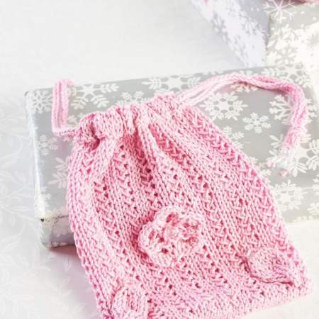 Eco Knitted Make Up Pads and Gift Bag | Knitting Patterns | Let's Knit ...