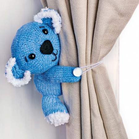 Koala Curtain Tie Support Australian Animals Knitting Patterns Let S Knit Magazine