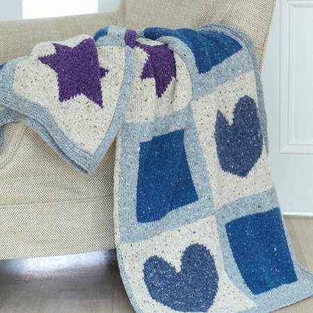 Patchwork Blanket Knitting Patterns Let S Knit Magazine