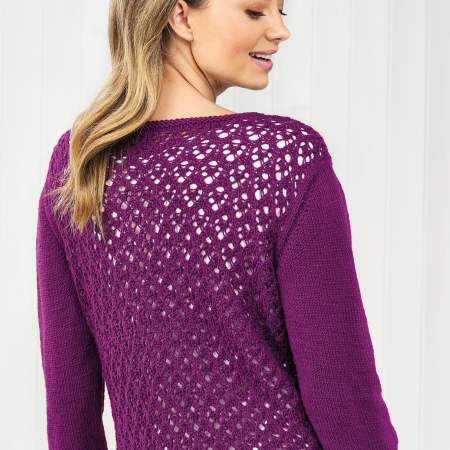 All-over Lace Cardigan, Knitting Patterns