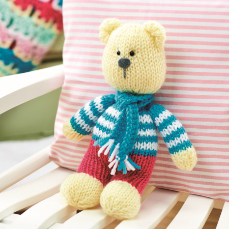 Easy Teddy Bear Knitting Pattern Knitting Pattern