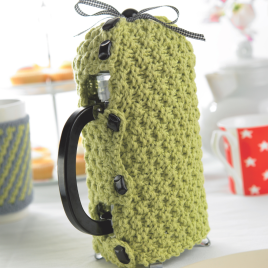 Cafetiere Cover and Mug Cosy Knitting Patterns Knitting Pattern