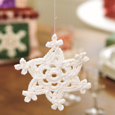 Snowflake Decoration Crochet Pattern crochet Pattern