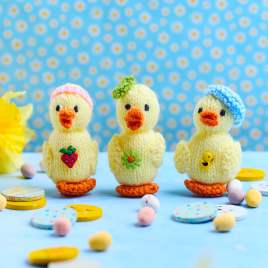 Quick Easter Chicks Knitting Pattern Knitting Pattern