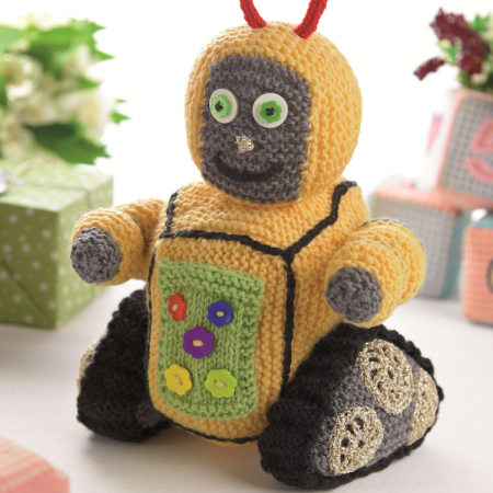 Robot Toy Knitting Pattern Knitting Pattern