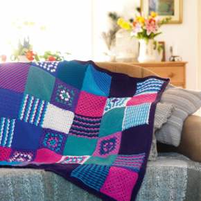 Easy Knit and Crochet Blanket Make-along: Part One Knitting Pattern