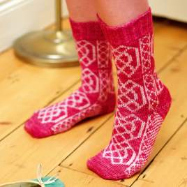 Fair Isle Socks Knitting Pattern Knitting Pattern