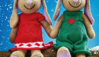 Christmas Outfits for Arthur and Rose Bunny Rabbits