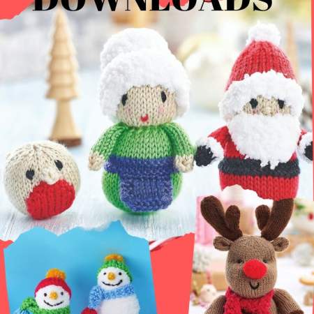 5 Festive Downloads - Snowman, Reindeer, Santa, Mrs Claus, Robin ...